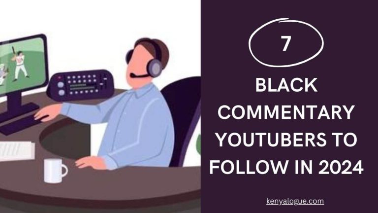 7 Black Commentary YouTubers to Follow In 2024